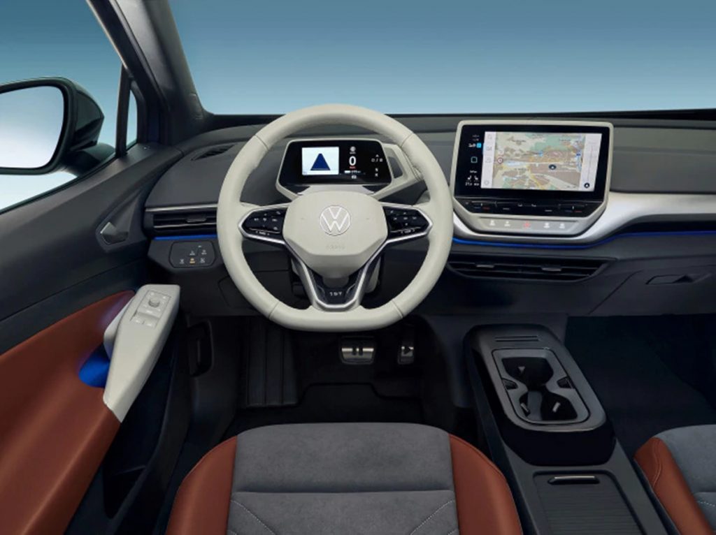 Volkswagen ID.4 Interiors. 