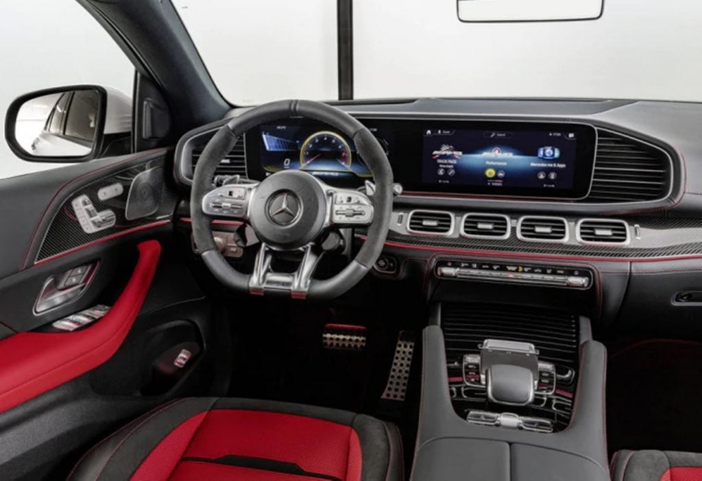 Mercedes-AMG GLE 53 Coupe Interiors. 