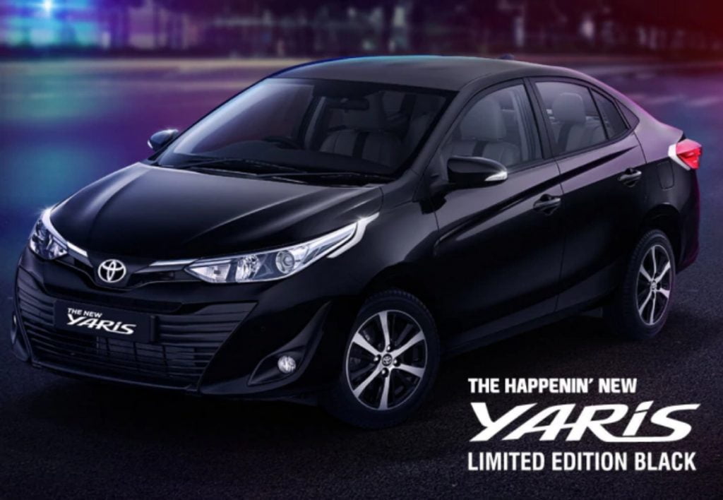 Toyota has revealed a new Yaris Limited Black Edition for India.