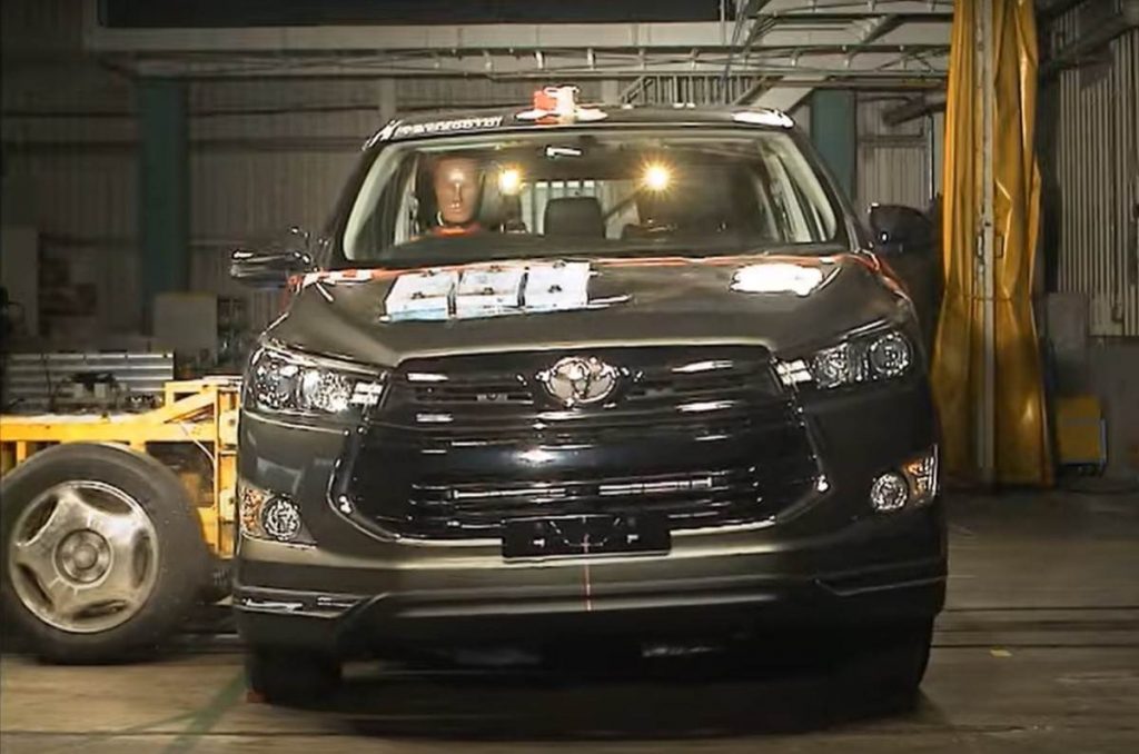 The 2020 Toyota Innova was awarded a 5-star safety rating by ASEAN NCAP. 
