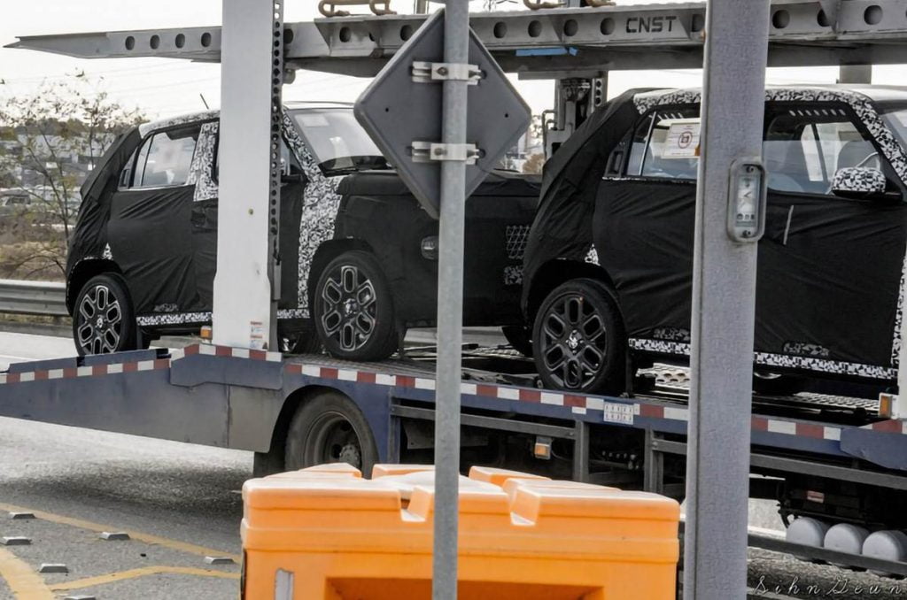  Hyundai's first micro-SUV has been spotted testing on roads for the first time and it will be the company's smallest SUV till date.