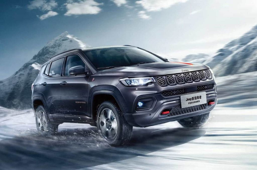 Jeep has also facelifted the off-road focused Trailhawk version of the Compass. 