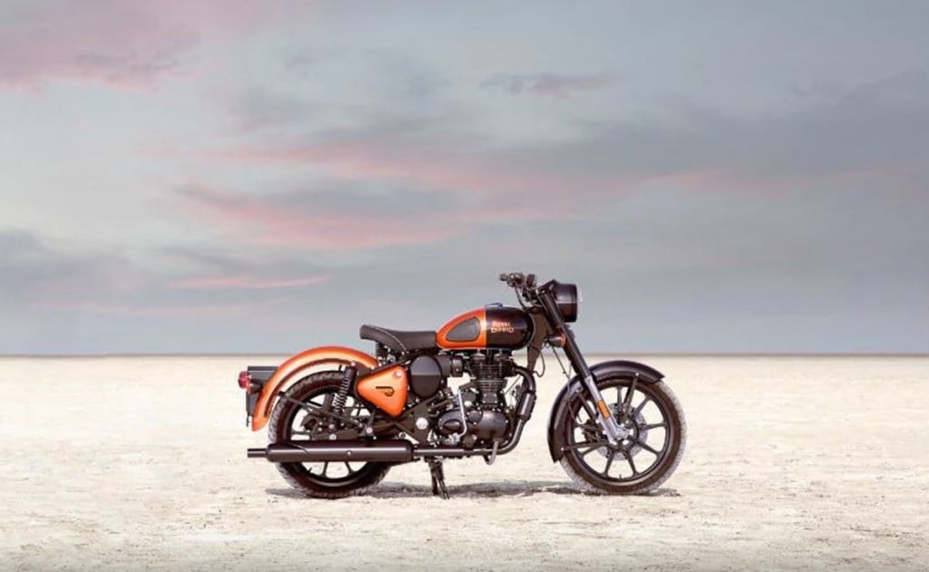 Royal Enfield a lancé le Classic 350 avec les deux nouvelles options de couleur, au prix de Rs 1,83 lakh (ancien showroom, Delhi).