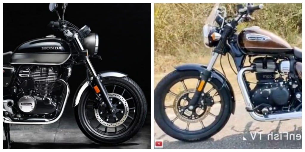 Honda H'ness CB350 vs Royal Enfield Meteor 350 - Comparison. 