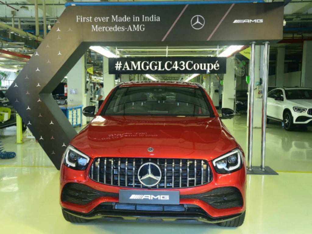 Mercedes-Benz has launched the first made-in-India GLC 43 AMG Coupe in India today for a price of Rs 76.70 lakh (ex-showroom, India). 