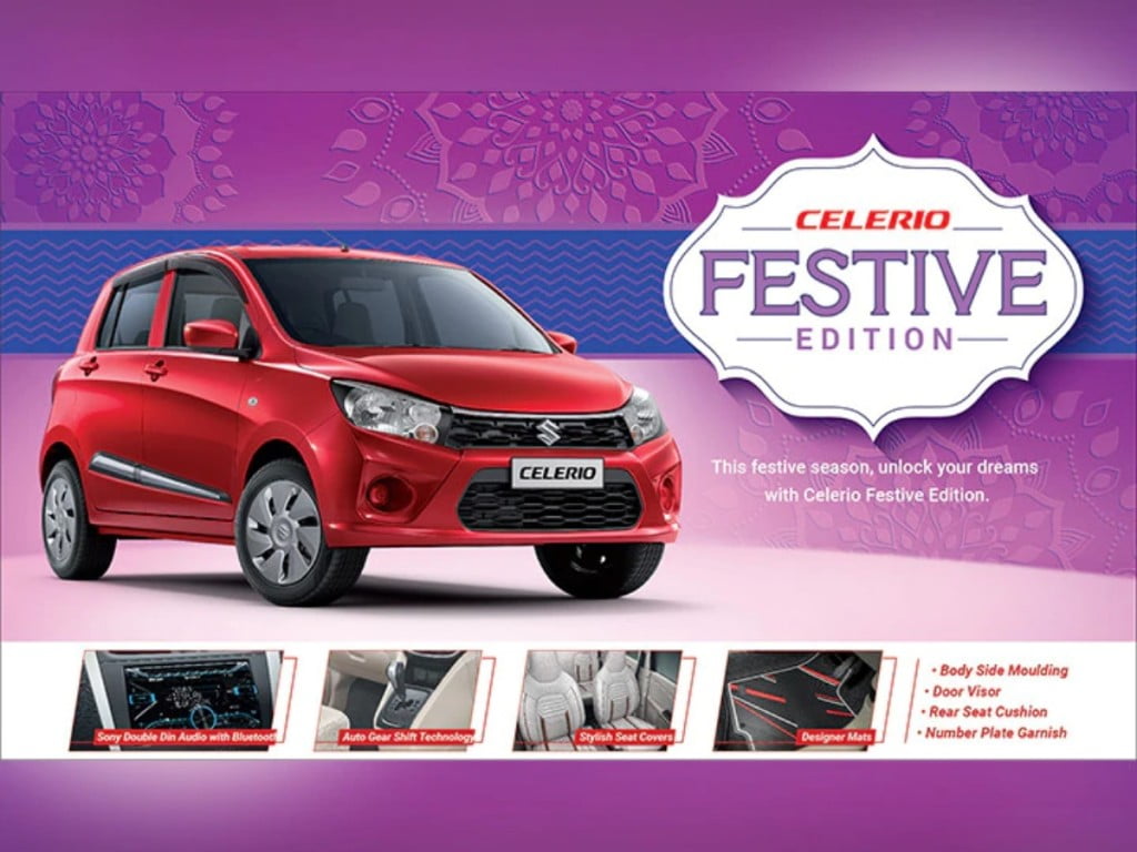 The accessory kit for the Celerio costs Rs 25,990. 