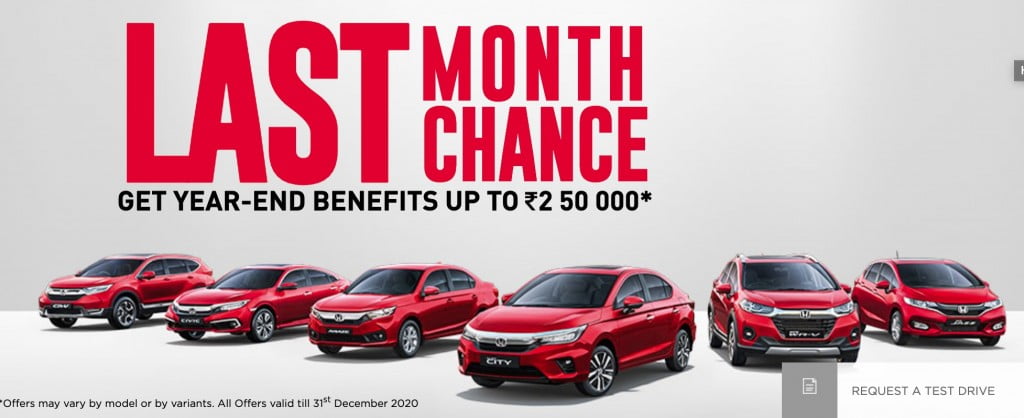 Honda Cars Discount Car Blog India