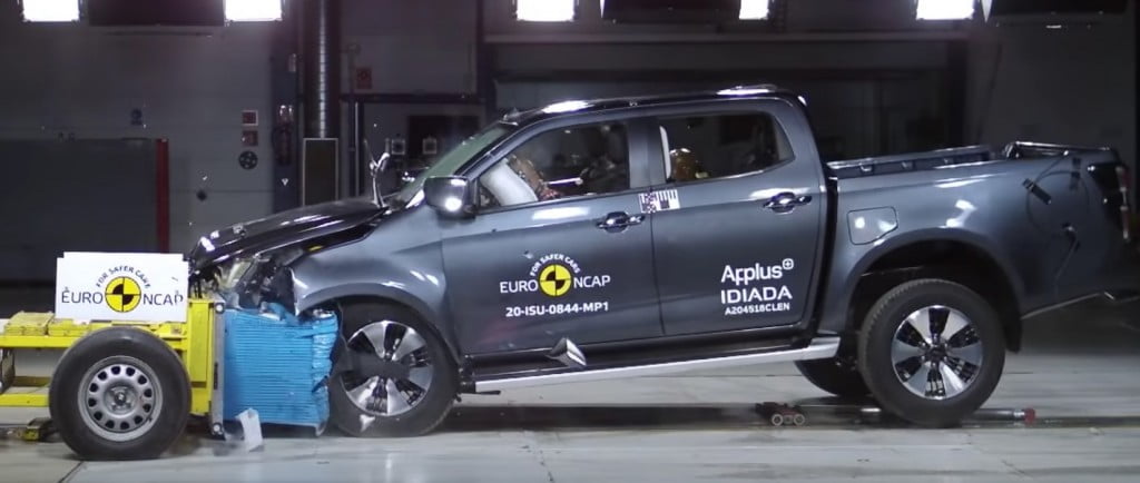 Isuzu d max Car Blog India Isuzu D max Euro Ncap Crash Test