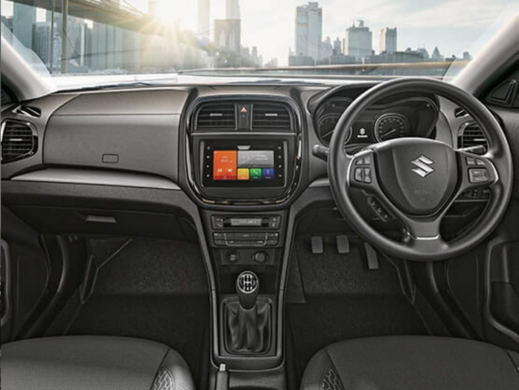 Maruti Suzuki Vitara Brezza Interiors