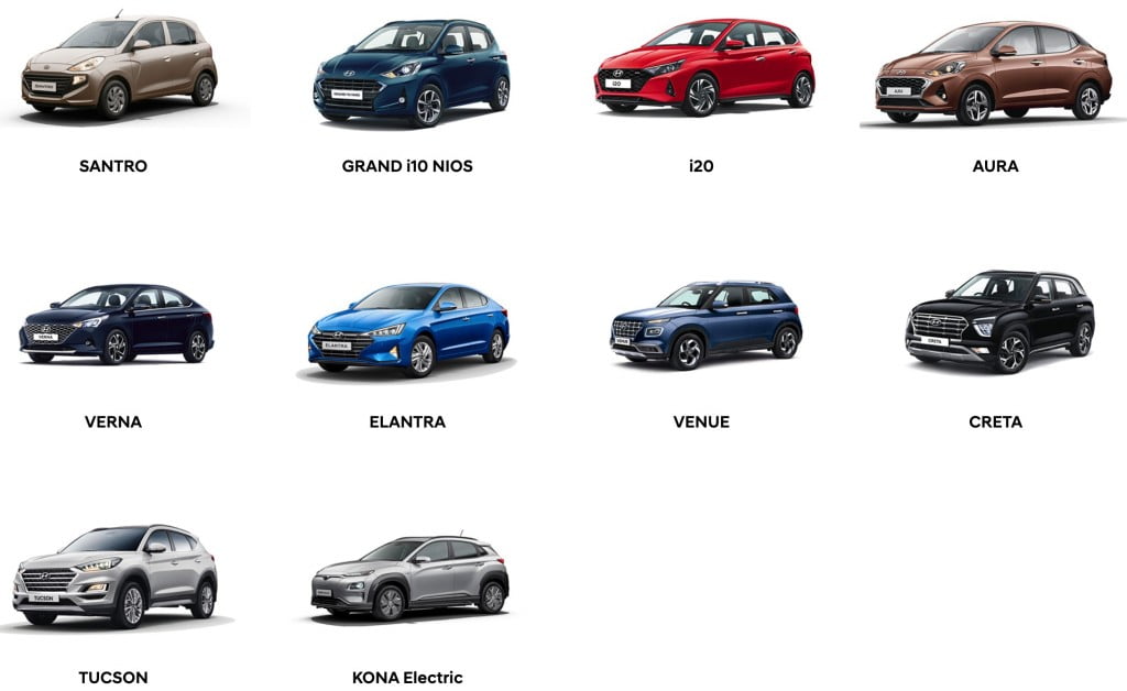 Hyundai Cars Car Blog India Hyundai Models