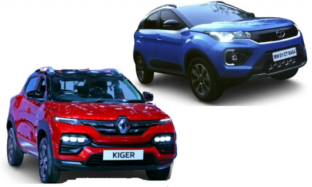 Renault Kiger vs Tata Nexon