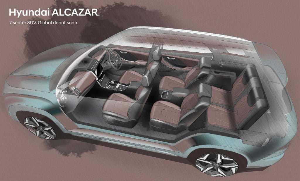 Hyundai Alcazar Sketches