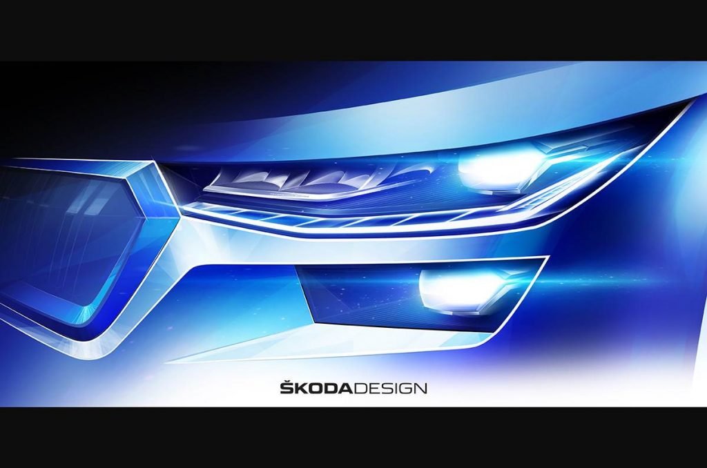 Skoda Kodiaq Design Sketch