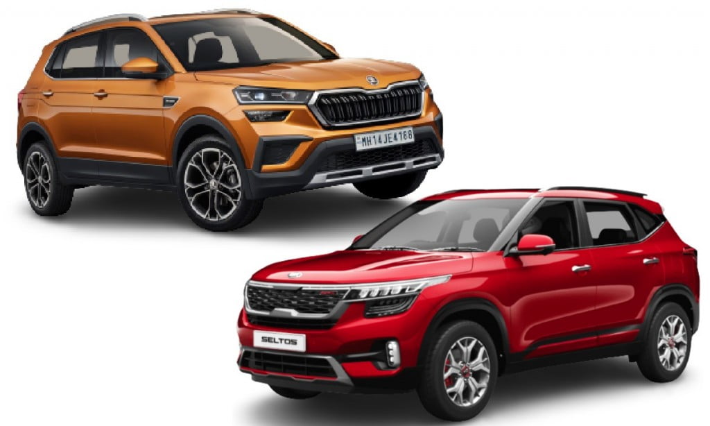 Skoda Kushaq Kia Seltos Car Blog India Skoda Kushaq Vs Kia Seltos