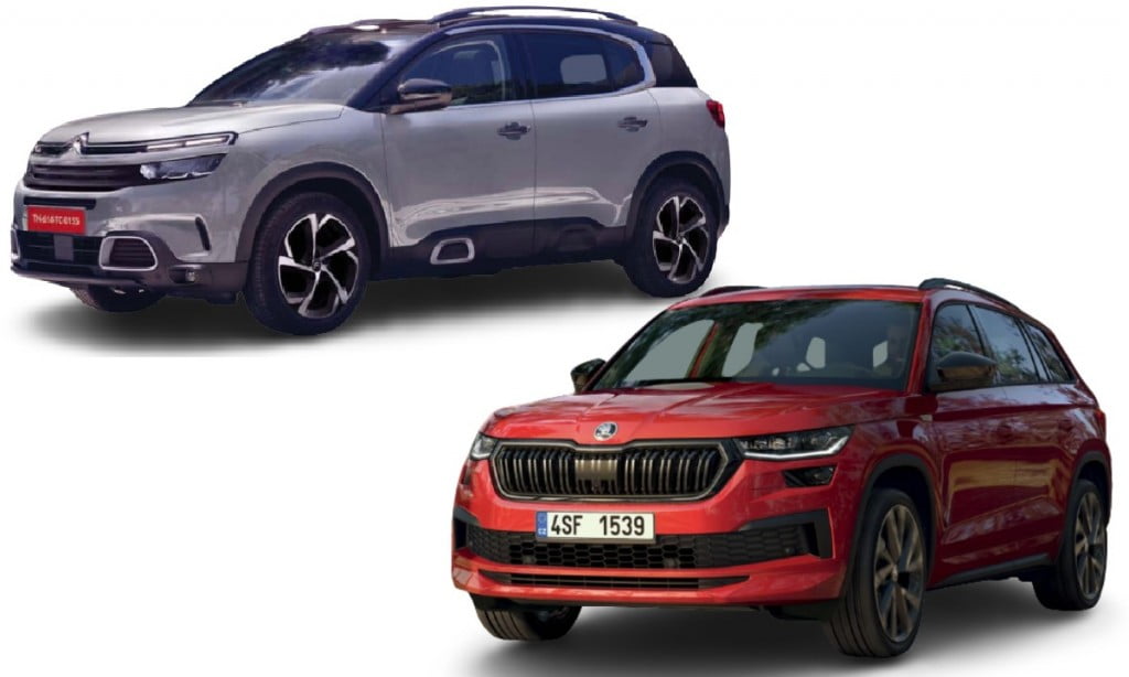C5 aircross vs kodiaq Car Blog India Citroen C5 Aircross Vs Skoda Kodiaq