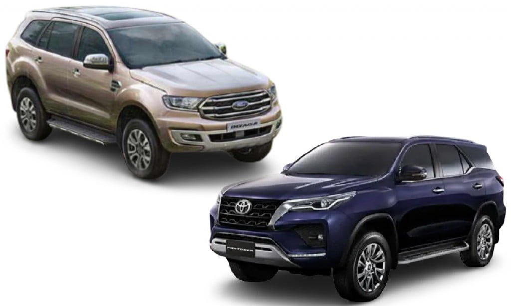 Toyota Fortuner vs Ford Endeavour