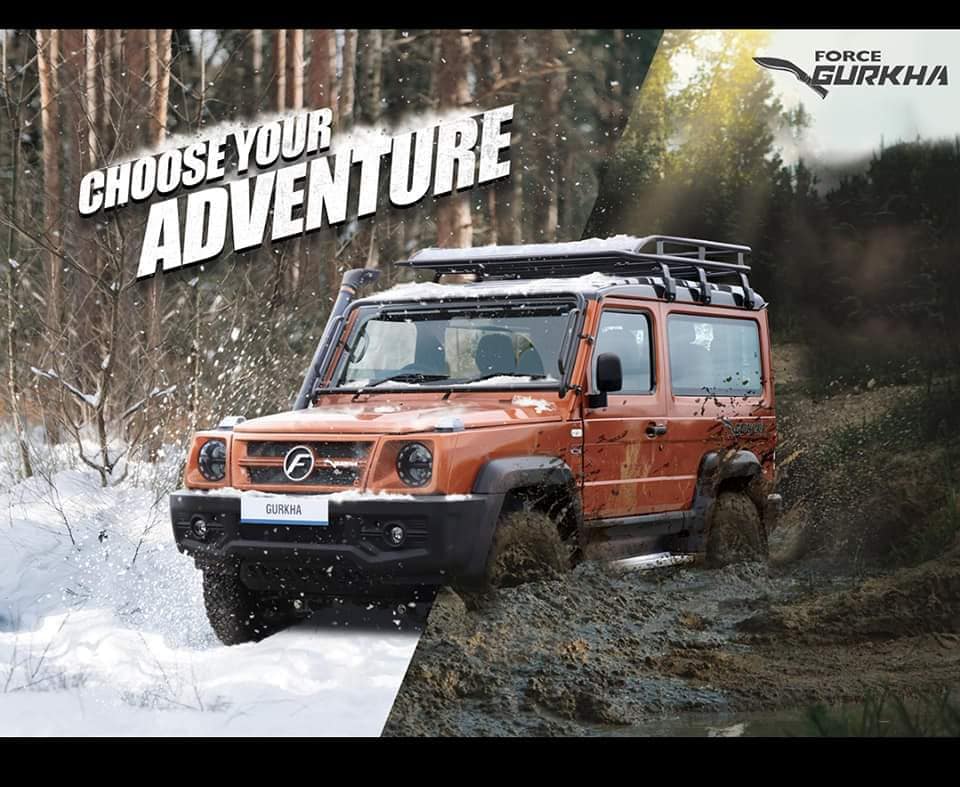 Force gurkha leaked Car Blog India Force Gurkha