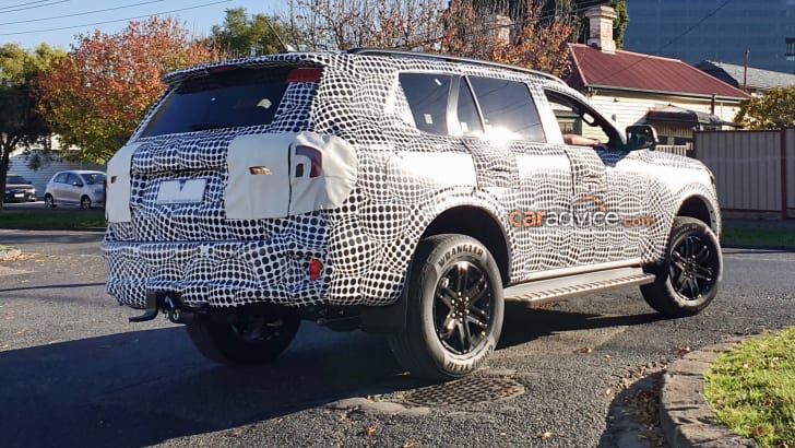 Ford Endeavour Spy Image