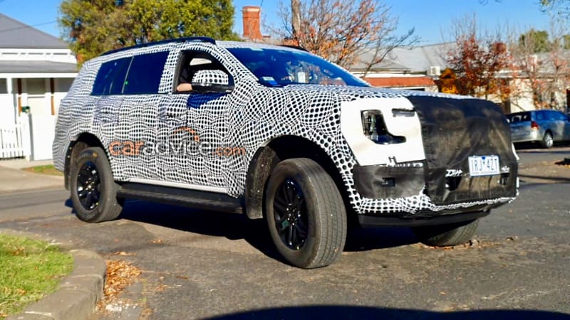 Ford Endeavour Spy Image