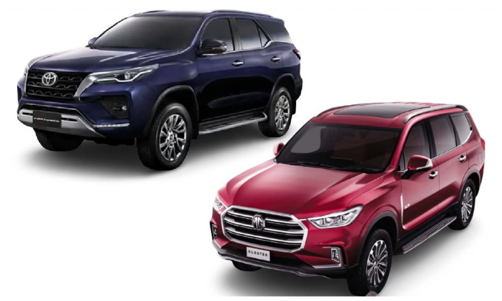 MG Gloster vs Toyota Fortuner