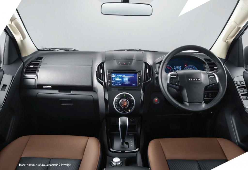 Isuzu V-Cross Interiors