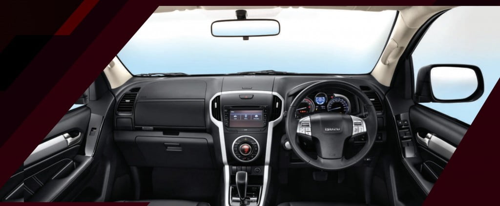 Isuzu mu-X interiors