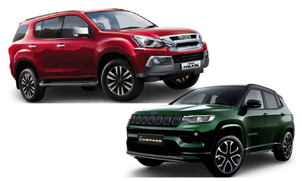 Isuzu mu-X vs Jeep Compass