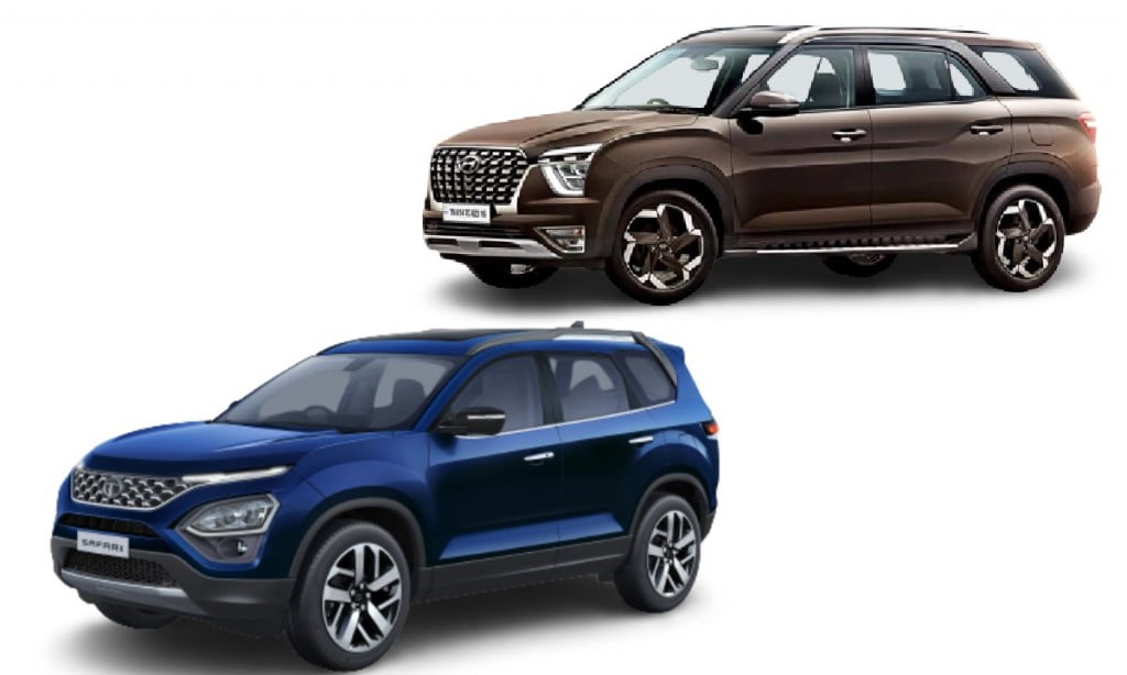 Alcazar vs safari Car Blog India Hyundai Alcazar Vs Tata Safari