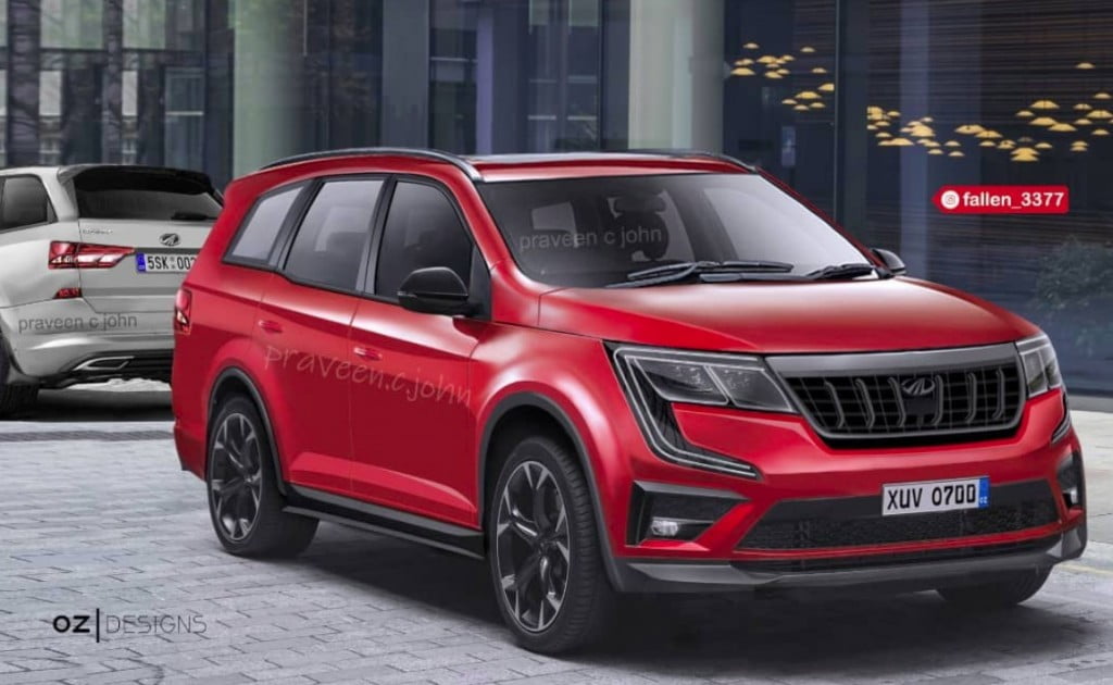 Mahindra XUV700 Rendering