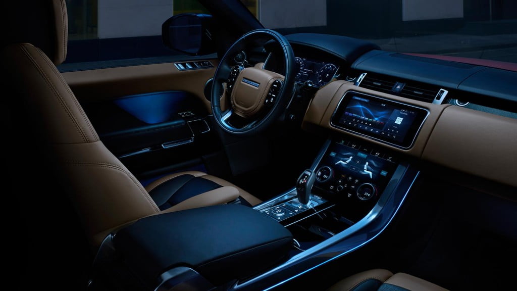 Range rover sport svr interiors