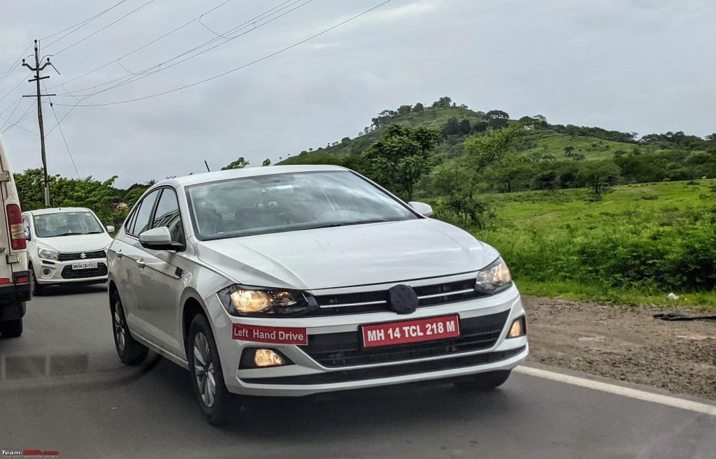 Vw vento virtus Car Blog India Vw vento virtus spy