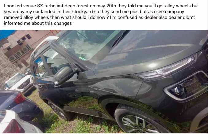 2021 Hyundai Venue Sx Deep Forest Green Steel Wheels Images Car Blog India 2021 Hyundai Venue Sx Deep Forest Green Steel Wheels Images