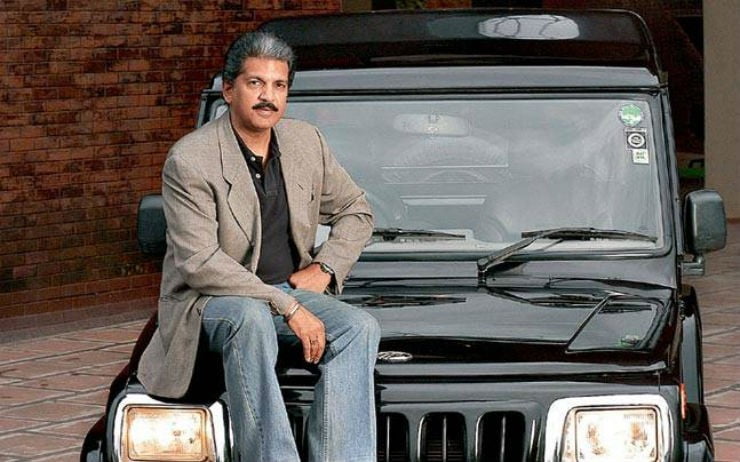 Anand Mahindra Bolero Invader