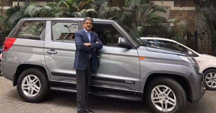 Anand Mahindra TUV300 Plus