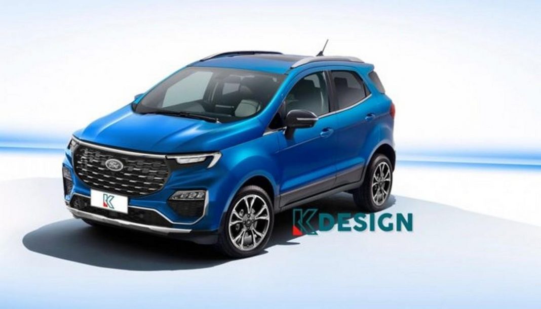 Do You Want 2021 Ford EcoSport Facelift To Look Like This? » Car Blog India