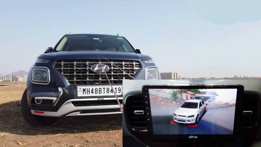 Modified Hyundai Venue 360 degree camera