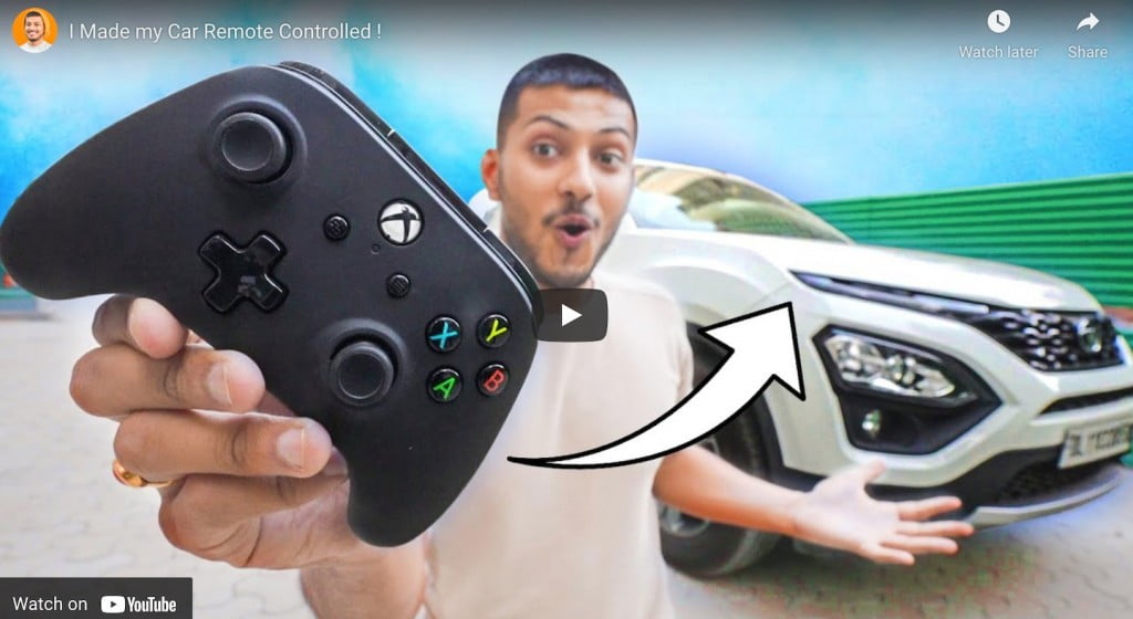 Tata Harrier Xbox Controller