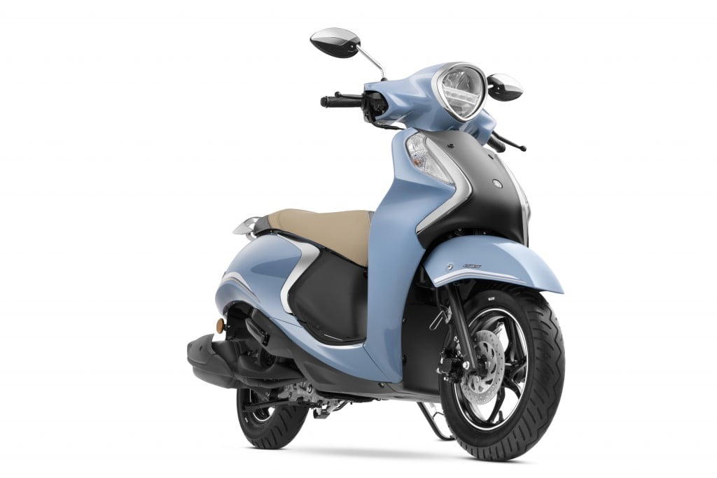 Yamaha Fascino 125 Hybrid Cool Blue Colour