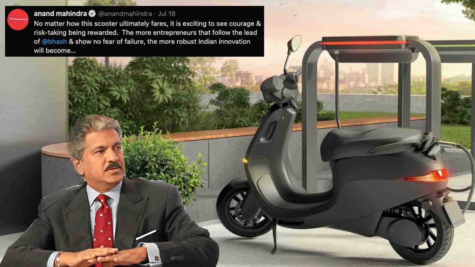 Ola Scooter Gets Support From Mahindra!