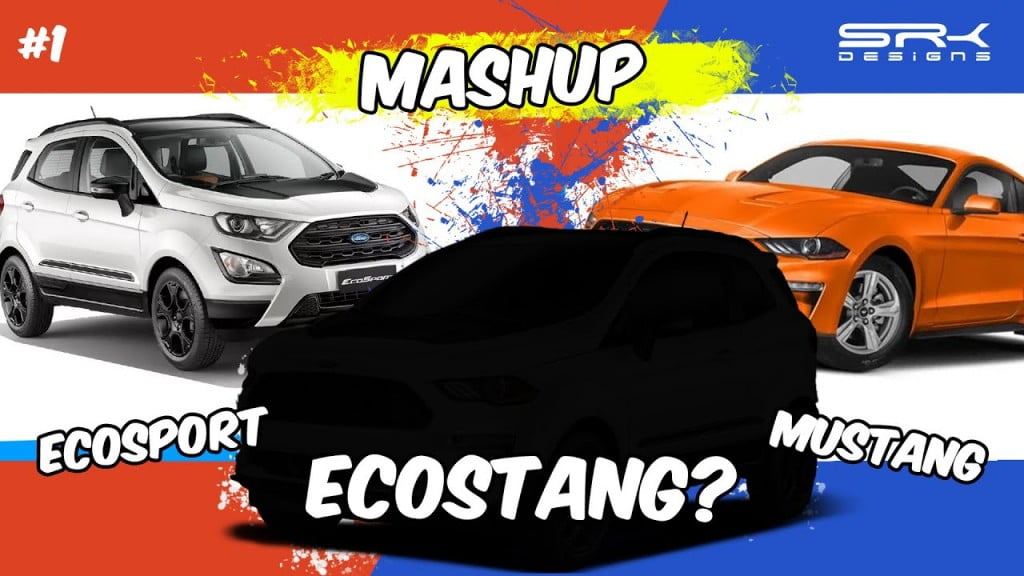 ford ecosport mustang mashup