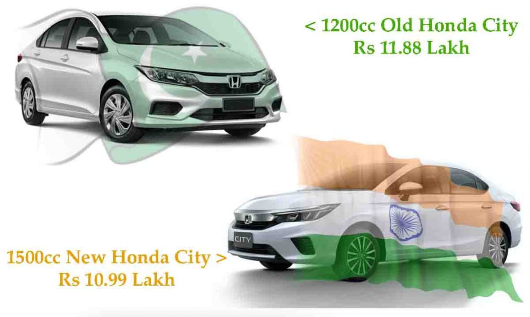 Old Honda City Launched in Pakistan, Gets 1200cc Engine » Car Blog India