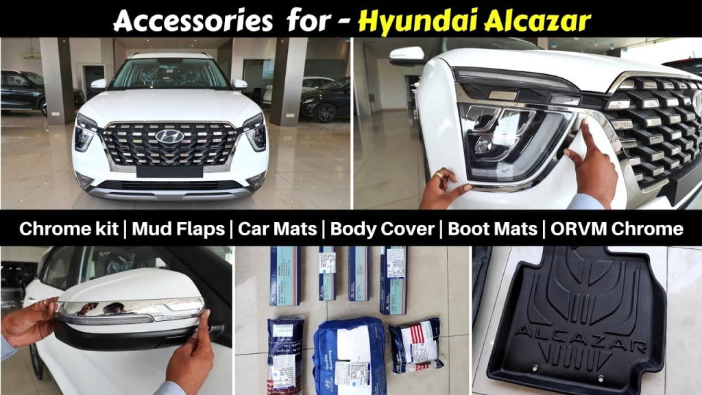 hyundai alcazar accessories images