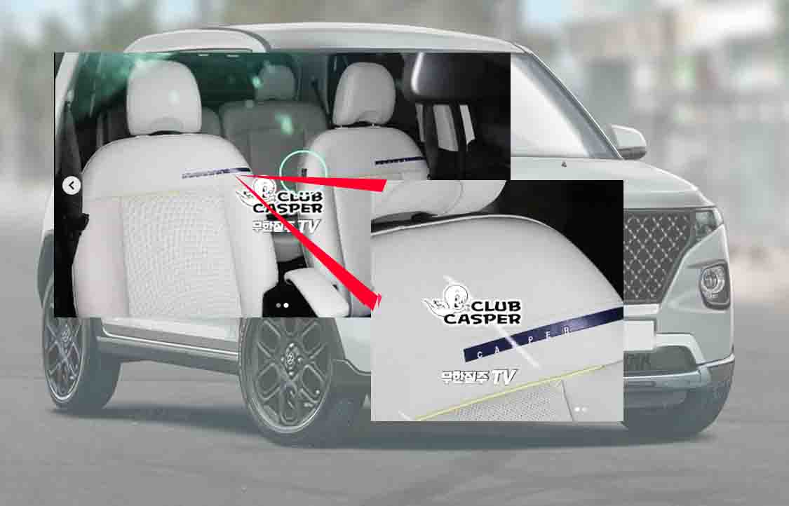 hyundai casper front seat covers interior images