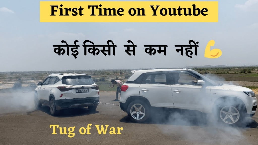 kia seltos vs maruti vitara brezza tug of war