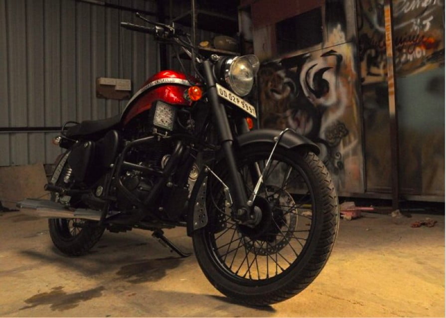 modified royal enfield eimor custom images front three quarters 1