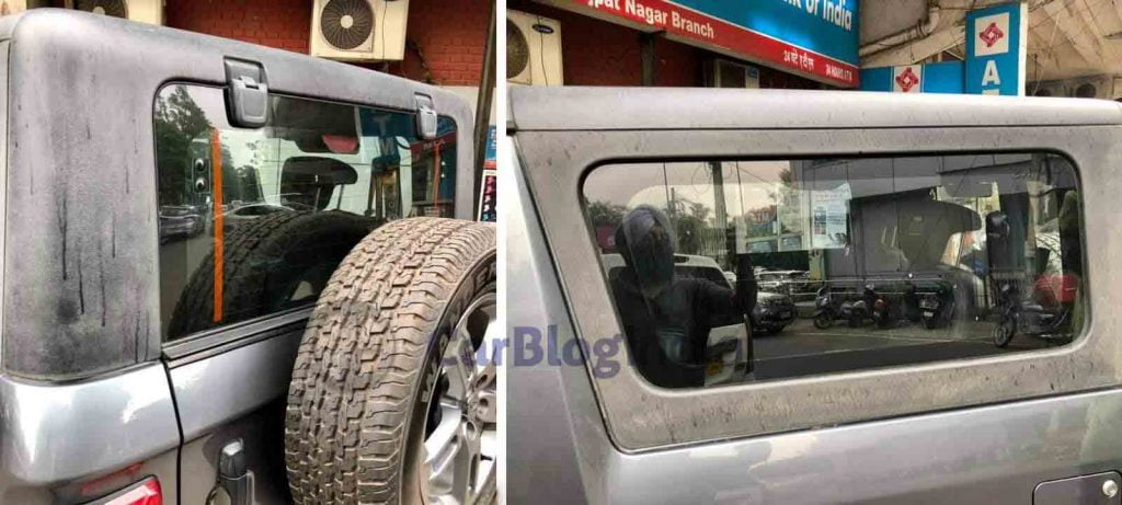 new mahindra thar plastic fading