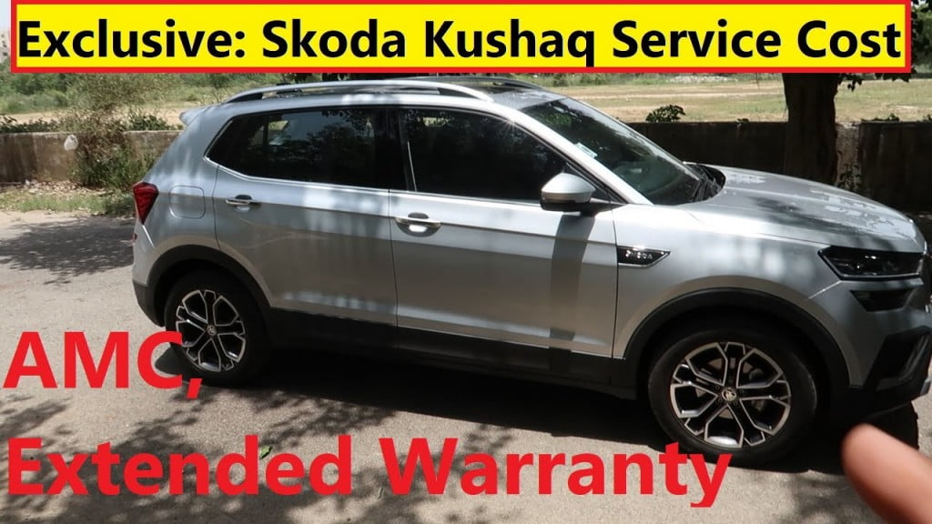 skoda kushaq side profile maintenance cost video