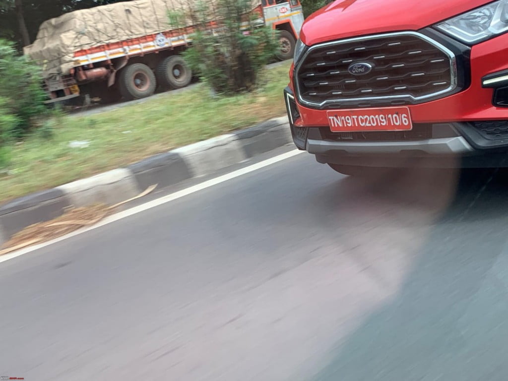 2021 ford ecosport facelift front grille