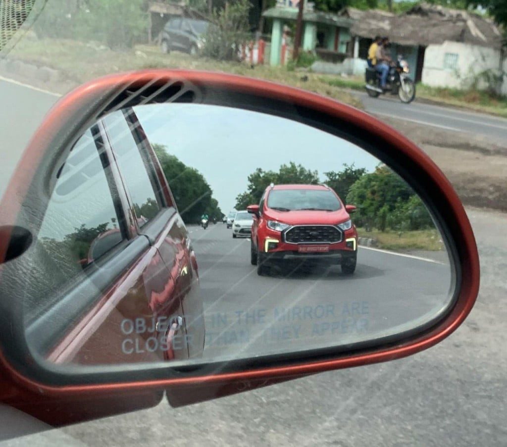 2021 ford ecosport facelift front