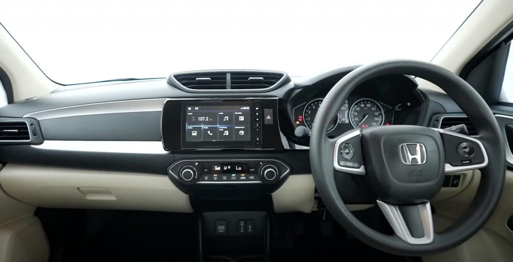 2021 Honda Amaze Interiors